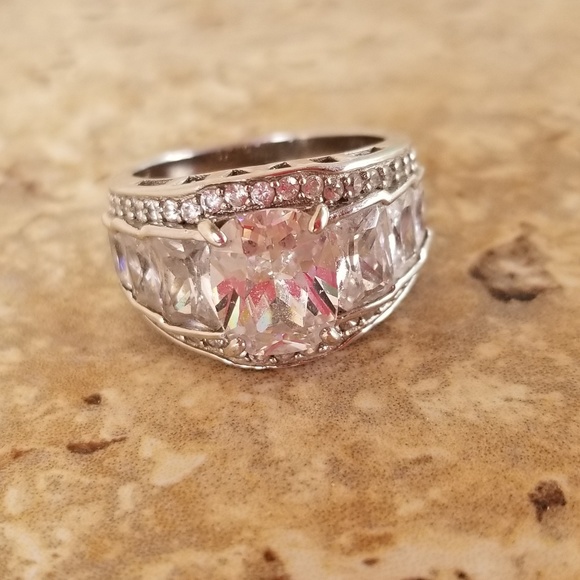 Paula Deen Jewelry Paula Deen Sterling Silver Bling Ring Poshmark